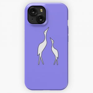 Crane Legendary Animals iPhone 15 Slim Phone Case Cover