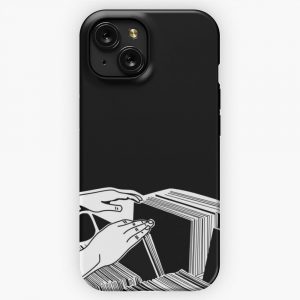 Crate Digger Vinyl Records iPhone 15 Slim Phone Case Cover