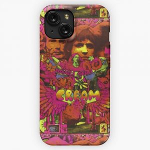 Cream Band Psychedelic Album Cover iPhone 15 Slim Phone Case Cover