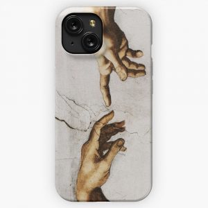 Creation Of Adam Michelangelo iPhone 15 Slim Phone Case Cover
