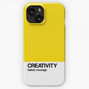 Creativity Takes Courage iPhone 15 Slim Phone Case Cover