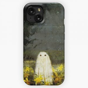 Creepy Painting iPhone 15 Slim Phone Case Cover