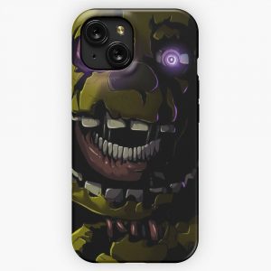 Creepy Springtrap Design Fnaf iPhone 15 Slim Phone Case Cover