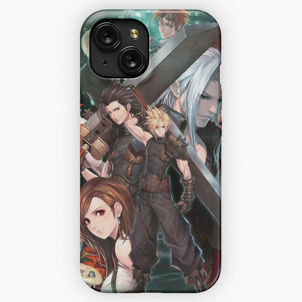 Crisis Core iPhone 15 Slim Phone Case Cover