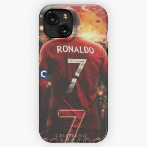 Cristiano Ronaldo Art iPhone 15 Slim Phone Case Cover