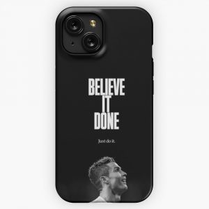 Cristiano Ronaldo Belive It Done iPhone 15 Slim Phone Case Cover