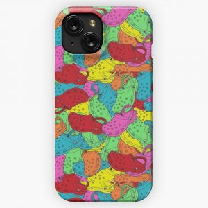 Crocs Collage iPhone 15 Slim Phone Case Cover
