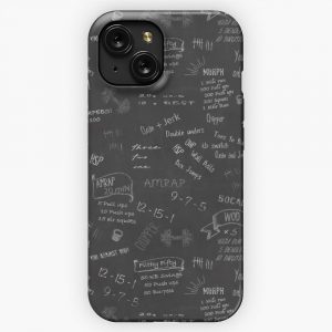 Crossfit Chalkbaord iPhone 15 Slim Phone Case Cover