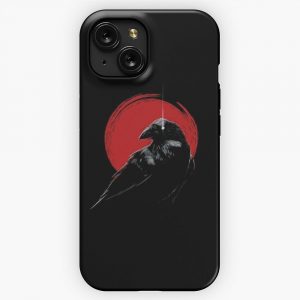Crow iPhone 15 Slim Phone Case Cover