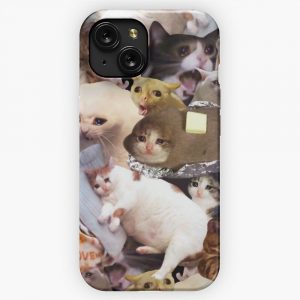 Crying Cat Memes iPhone 15 Slim Phone Case Cover