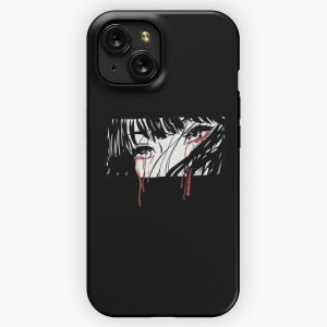 Crying Girl iPhone 15 Slim Phone Case Cover