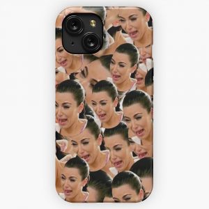 Crying Kim iPhone 15 Slim Phone Case Cover