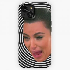 Crying Kim Kardashian 7 iPhone 15 Slim Phone Case Cover