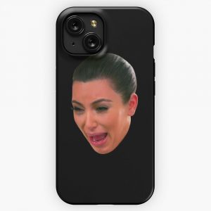 Crying Kim Kardashian 8 iPhone 15 Slim Phone Case Cover