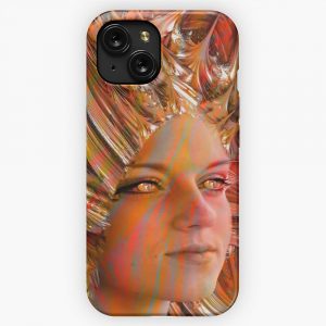 Crystal Eyes iPhone 15 Slim Phone Case Cover