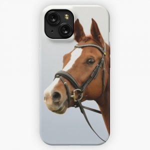 Curious Horse iPhone 15 Slim Phone Case Cover