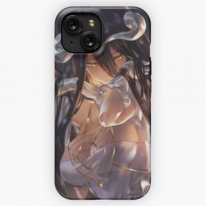 Cute Albedo From Overlord Anime iPhone 15 Slim Phone Case Cover