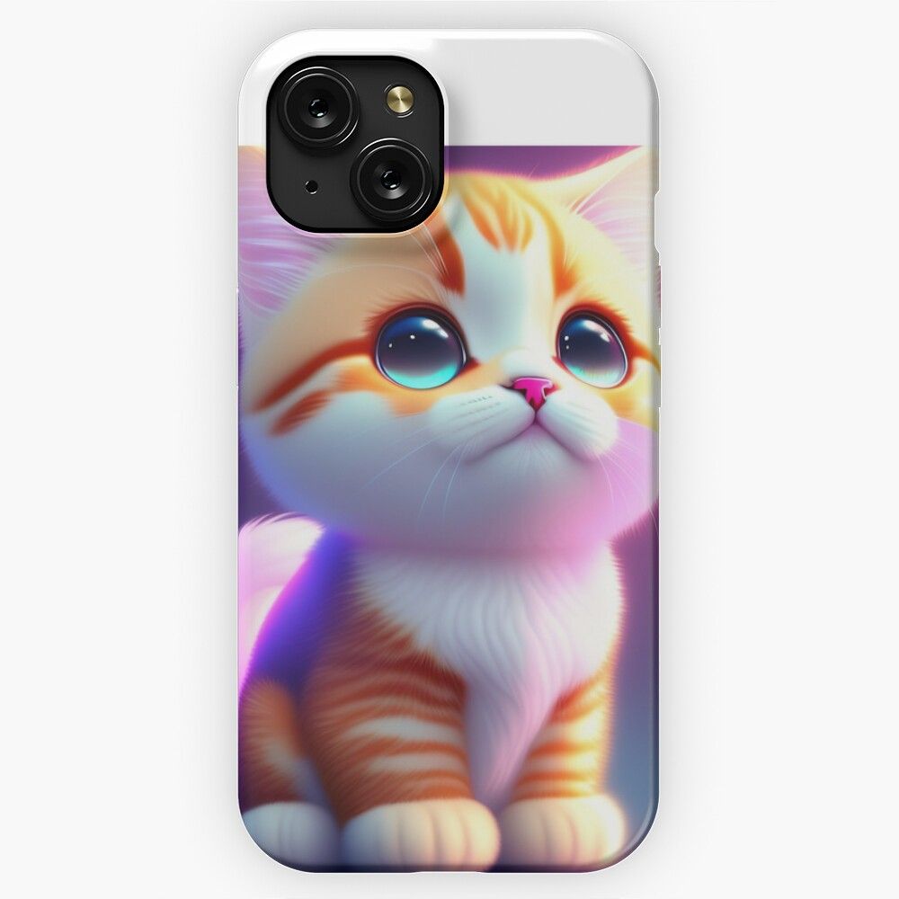 Cute Animals Animal Animals Legendary Animals Cute Cat iPhone 15 Slim Phone Case Cover