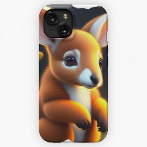 Cute Animals Animal Animals Legendary Animals Cute Kango iPhone 15 Slim Phone Case Cover