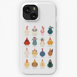 Cute Chicken iPhone 15 Slim Phone Case Cover