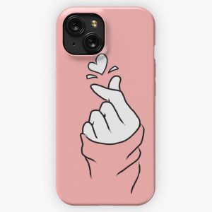 Cute Heart iPhone 15 Slim Phone Case Cover
