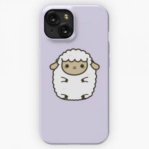 Cute Lamb iPhone 15 Slim Phone Case Cover
