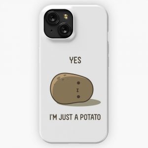 Cute Potato iPhone 15 Slim Phone Case Cover