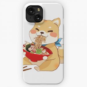 Cute Shiba Inu iPhone 15 Slim Phone Case Cover