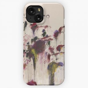 Cy Twombly Four Seasons iPhone 15 Slim Phone Case Cover