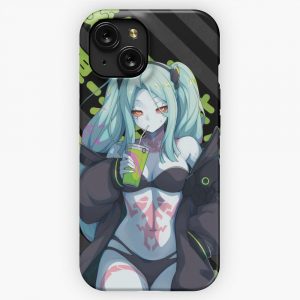 Cyberpunk Edgerunners Rebecca iPhone 15 Slim Phone Case Cover