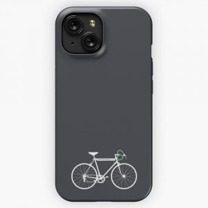 Cyclist Road Racer Bicycle Race Bike Cycling iPhone 15 Slim Phone Case Cover