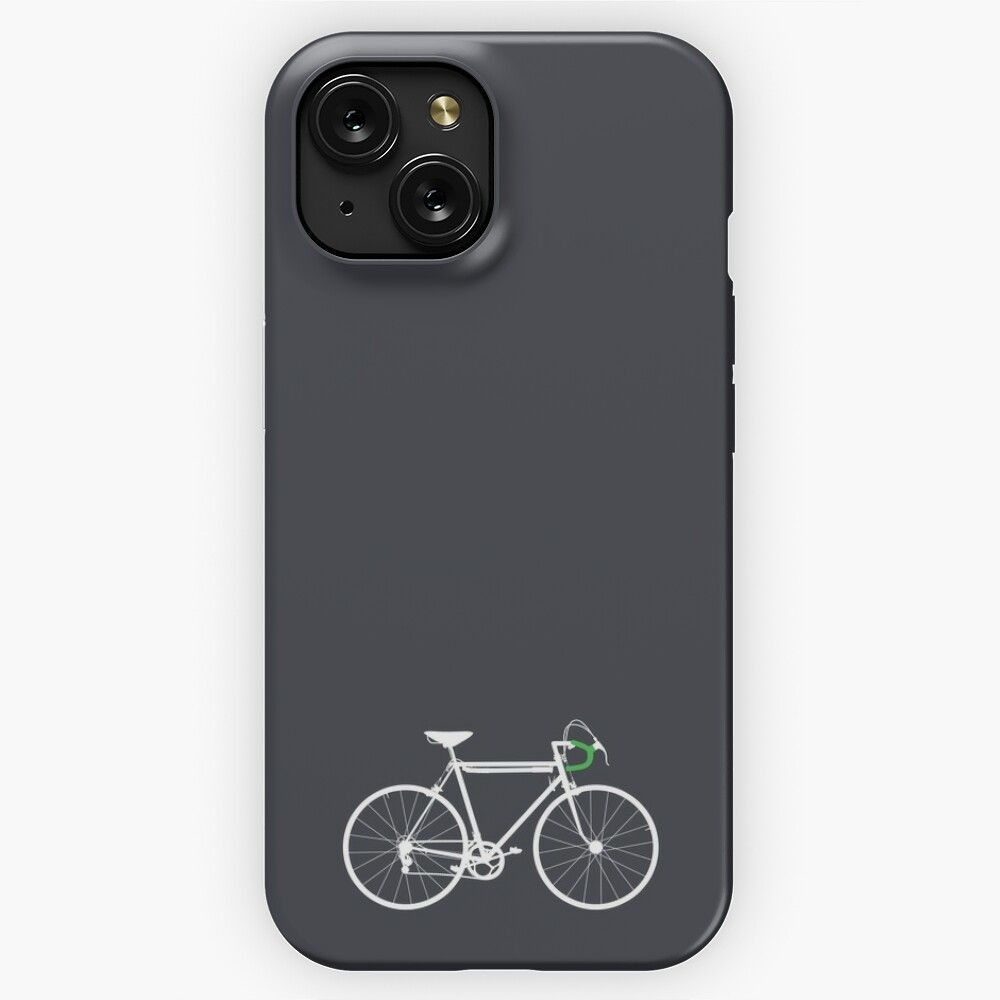 Cyclist Road Racer Bicycle Race Bike Cycling iPhone 15 Slim Phone Case Cover