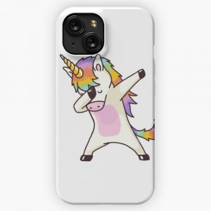 Dabbing Unicorn Shirt Hip Hop Dab Pose iPhone 15 Slim Phone Case Cover