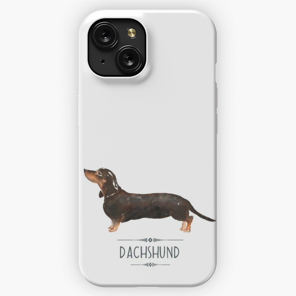 Dachshund 3 iPhone 15 Slim Phone Case Cover
