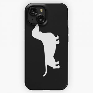 Dachshund Silhouettes Wiener Dog Smooth Coated Doxie iPhone 15 Slim Phone Case Cover