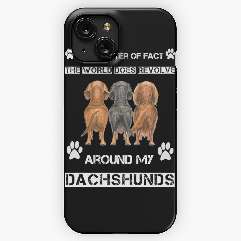 Dachshunds 2 iPhone 15 Slim Phone Case Cover