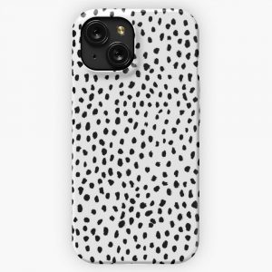 Dalmatian Print iPhone 15 Slim Phone Case Cover