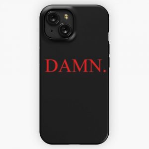 Damn Kendrick Lamar Red Black iPhone 15 Slim Phone Case Cover