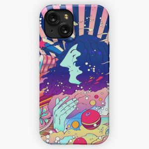 Dan Avidan Meets Peter Max iPhone 15 Slim Phone Case Cover