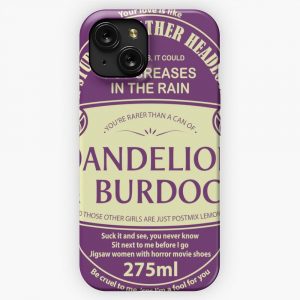 Dandelion Burdock iPhone 15 Slim Phone Case Cover