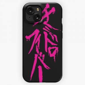 Dangan Ronpa Genocider Syo Bloodstain Fever Plain iPhone 15 Slim Phone Case Cover