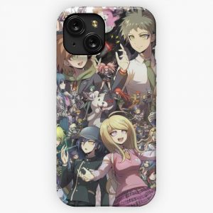 Danganronpa Makato Hajime Kaede Nagito iPhone 15 Slim Phone Case Cover