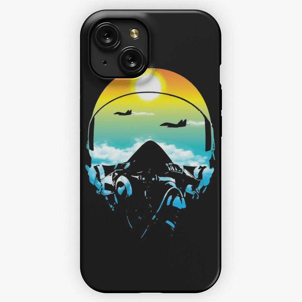 Dangerous Pilot iPhone 15 Slim Phone Case Cover