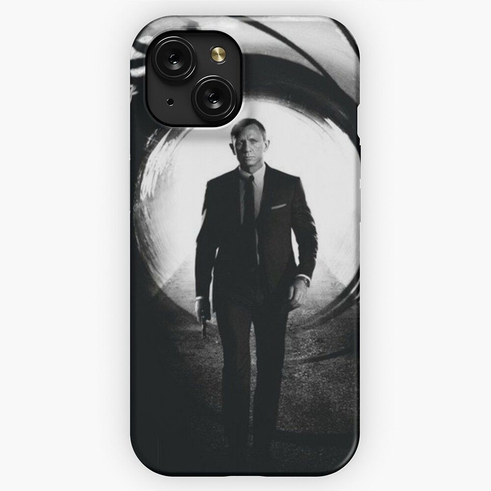 Daniel Craig Poster iPhone 15 Slim Phone Case Cover