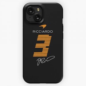 Daniel Ricciardo 3 F1 2023 iPhone 15 Slim Phone Case Cover