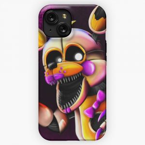 Dark Lolbit iPhone 15 Slim Phone Case Cover