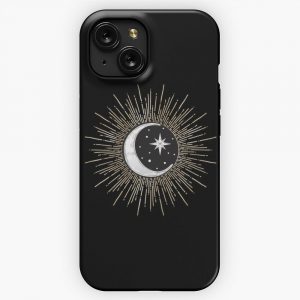 Darklina Moon iPhone 15 Slim Phone Case Cover