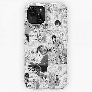 Darling In The Franxx Manga Collage iPhone 15 Slim Phone Case Cover