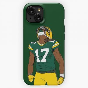 Davante Adams Green Bay Packers iPhone 15 Slim Phone Case Cover