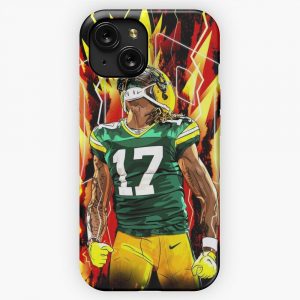 Davante Adams Super Saiyan iPhone 15 Slim Phone Case Cover